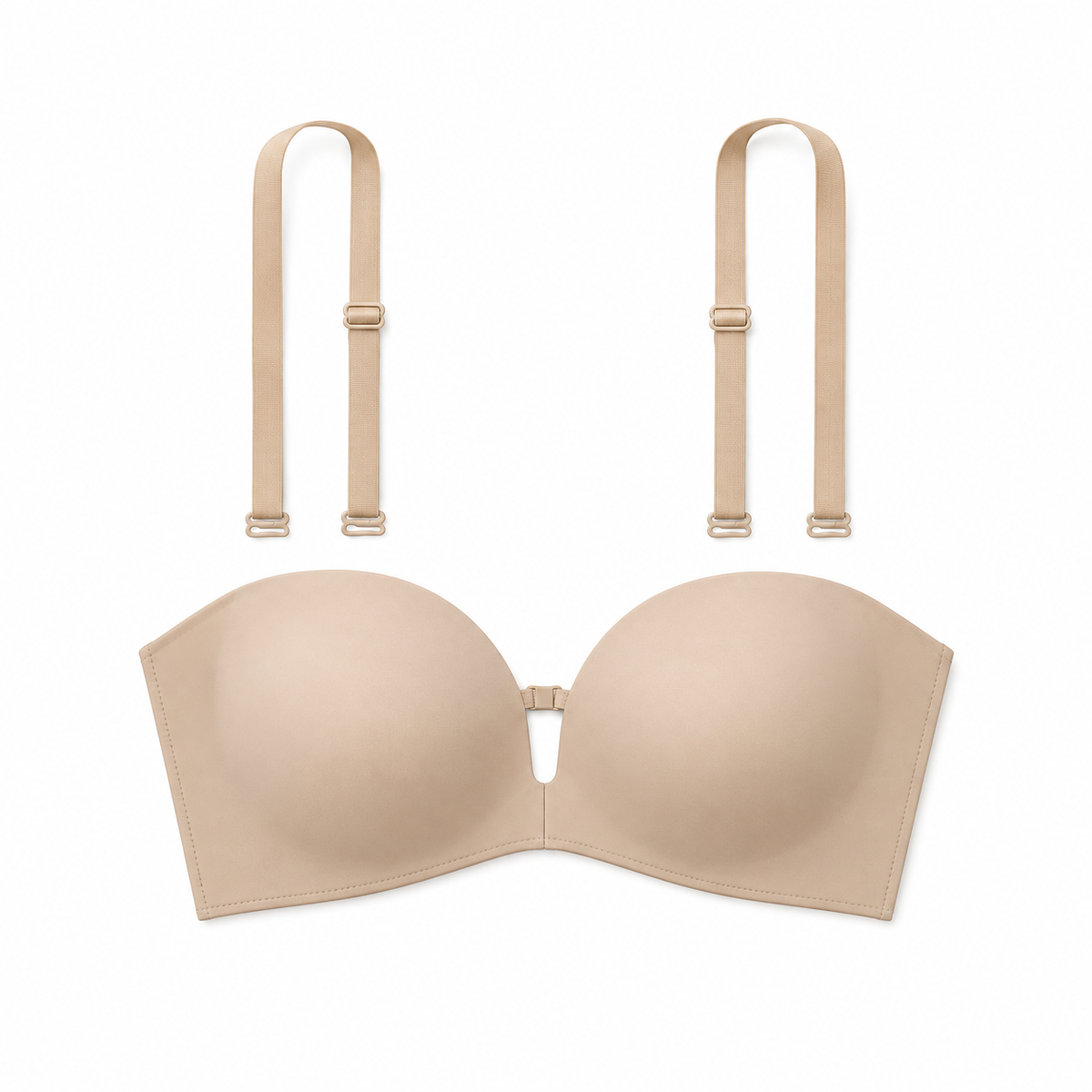 Seamless Front-Closure Bra