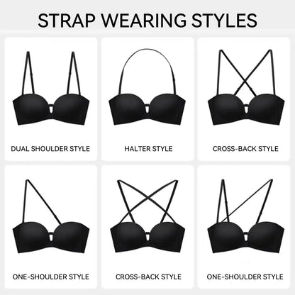 Seamless Front-Closure Bra